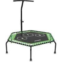 VirtuFit Trampoline de fitness Pro avec poignée noire 127 cm