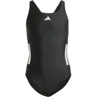 Adidas 3 Stripes C Back Swimsuit Noir 3-4 Years Fille