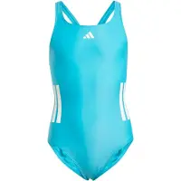 Adidas 3 Stripes C Back Swimsuit Bleu 4-5 Years Fille