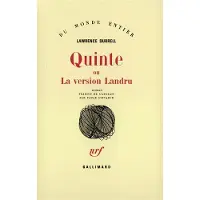 Gallimard Quinte ou La version Landru