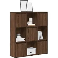 vidaXL Bibliothèque chêne marron 89x24x101,5 cm bois d'ingénierie