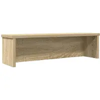 vidaXL Étagère de cuisine Empilable Chêne Sonoma 50x15x16 cm Matériau dérivé du bois