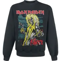 Iron Maiden Sweat-shirt de - Killers Green Clouds - S - XXL - pour Homme - noir - Taille M