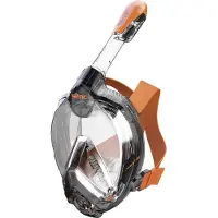 Seac Sub Libera +10 Junior Snorkeling Mask Orange,Noir XS-S Enfants