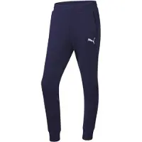 Puma Pantalon de sport 'Team Goal' bleu marine / blanc