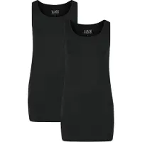Black premium by emp Robe courte de - Basic Double Pack Dresses - S - XXL - pour Femme - noir - Taille XXL