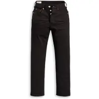 Levi's Jean '501 CROP' noir