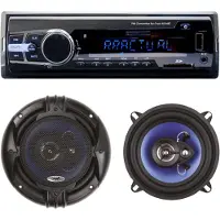 Pni Radio Avec Haut-parleurs Coaxiaux 8524bt 45w Hifi650
