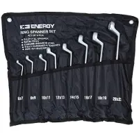 Energy NE01001SK8 Tweezijdige ringsleutelset