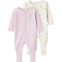 Name it Pyjama crème / vert pastel / rose / blanc