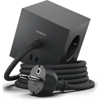 Avolt Square 1 USB-C Extenseur de Puissance Stockholm Black | 3 m