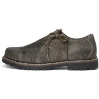 Spieth & Wensky Chassure folklorique 'Düsseldorf' marron / gris