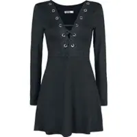 Innocent T-shirt manches longues Gothic de - Débardeur Haily - S - 4XL - pour Femme - noir - Taille 3XL