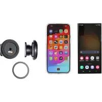 Brodit Support magnétique, Support pour smartphone, Noir