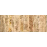 vidaXL Tête de lit 140 cm Bois brut massif Mango