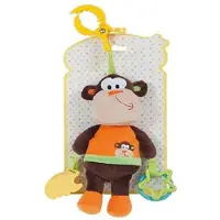 Creaciones Llopis Peluche interactive pour bébé Singe
