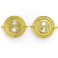 Carat Shop Harry Potter Boucles D'oreilles Retourneur De Temps (plaqué Or)