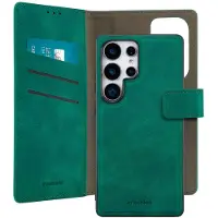IMoshion Etui de télephone luxe 2-en-1 amovible pour Samsung Galaxy S25 Ultra - Vert foncé