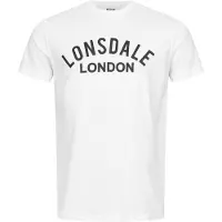 Lonsdale T-Shirt 'Brafield' noir / blanc