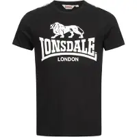 Lonsdale T-Shirt 'Sheviock' noir / blanc