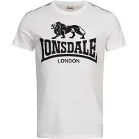 Lonsdale T-Shirt 'Sheviock' noir / blanc