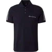 Armani Exchange pour homme. 8NZFSGZJ81Z1510 Polo uni marine (XL), Casuel, Coton, Manche courte