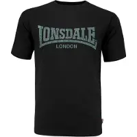 Lonsdale T-Shirt Manches courtes de - Logo Kai - M - 3XL - pour Homme - noir - Taille 3XL