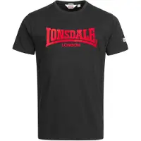 Lonsdale T-Shirt 'LL008 One Tone' rouge / noir