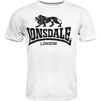 Lonsdale T-Shirt noir / blanc