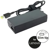 Qoltec 50053 Adaptateur secteur pour Lenovo | 65W | 20V | 3,25A | Slim tip+pin | + câble d'alimentation