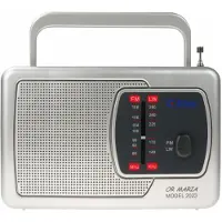 Eltra Maria Portable Analog Silver (FM, LW), Radio, Argent
