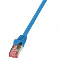 Logilink Professional CQ2086S Câble patch , cat. 6, S/FTP, 7,5 m, bleu