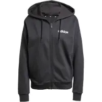 Adidas Essentials Linear Full-zip Hoodie Femme - Sweats à capuche, Noir - Taille XS (30-32) - Jersey de coton