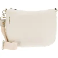 Mandarina Duck Mellow Leather Hobo Fzt79 Shoulder Bag Beige,Blanc