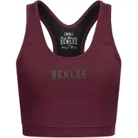 Lonsdale Soutien-gorge de sport 'Kembley' anthracite / rouge foncé