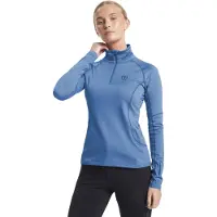 Tenson Txlite Half Zip Fleece Bleu L Femme
