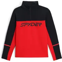 Spyder Speed Half Zip Fleece Rouge S Homme