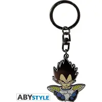 Abystyle Dragon Ball Vegeta Metal Keychain, Multicolore