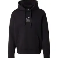 Armani Exchange Sweat-shirt noir / blanc