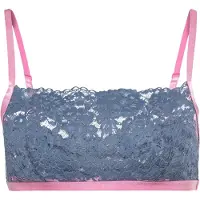 LASCANA Soutien-gorge bleu-gris / rose clair
