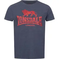 Lonsdale T-Shirt bleu marine / rouge