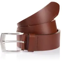Tom Tailor Ceinture 'ANDREW' marron