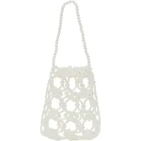 Koosh Sacs à main blanc perle
