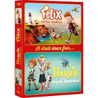 KOBA Coffret 2 Films d'animation jeunes héros : Félix, Harvie DVD