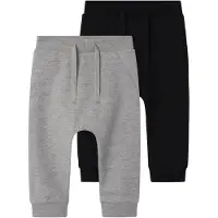 Name it Pantalon gris chiné / noir