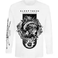 Sleep Token T-shirt manches longues de - Nimbus - S - XXL - pour Homme - blanc - Taille S