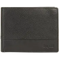 Bugatti porte-monnaie Atlanta Flap Wallet Black noir