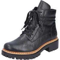 Rieker Bottines à lacets marron / noir