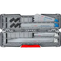 Bosch 2607011822 PRO Jeu De 16 Lames De Scie De Démolition Dans Une Boîte Tough Box