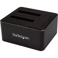 StarTech.com .com SDOCK2U33V Station d'accueil pour disque dur USB 3.2 Gen 1 (3.1 Gen 1) Type-B Noir